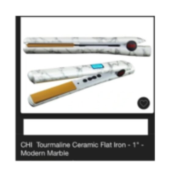 chi tourmaline ceramic flat iron - 1 - modern marble ++ FREE Case 🆕📦⌚🏃🏻💨⚡🚚 - Picture 1 of 16